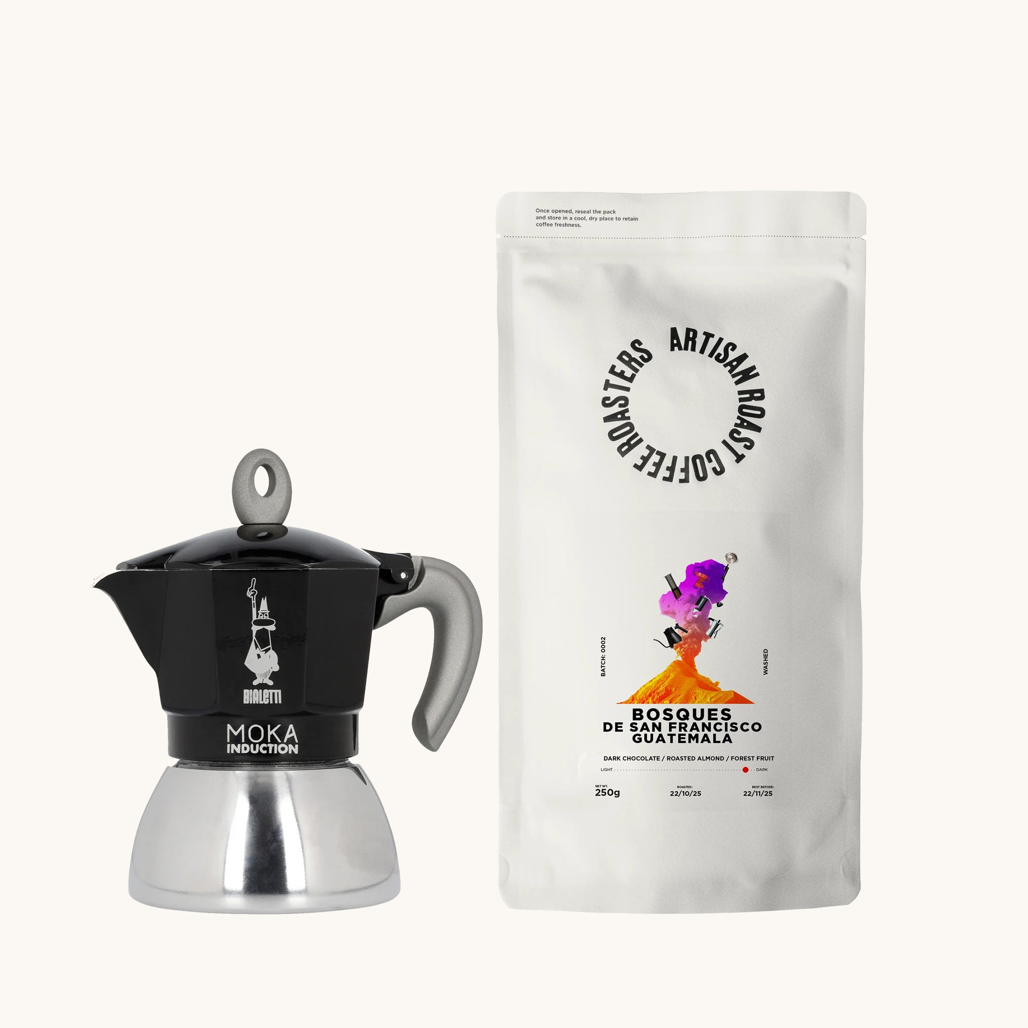 Moka pot + Bosques