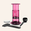 AeroPress Clear Coffee Maker Pink